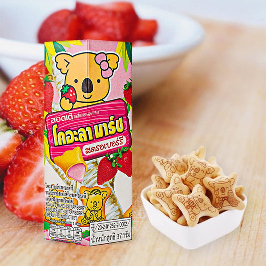 Biscoito Koala de Morango 37g Lotte