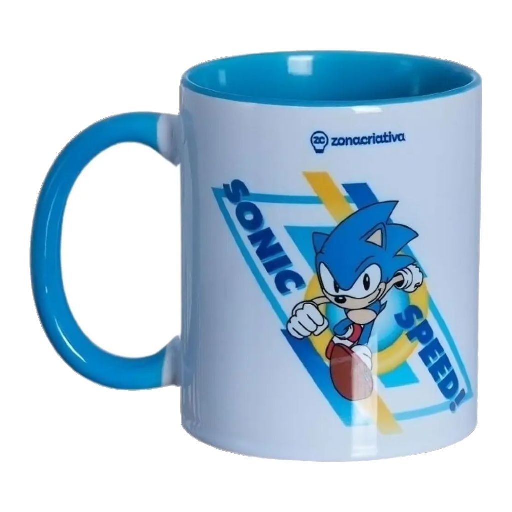 Caneca Pop Sonic 350ml Zona Criativa
