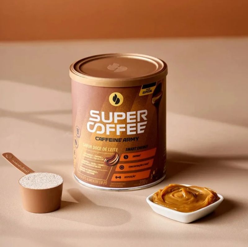 Suplemento Smart Energy Doce de Leite 220g Supercoffee