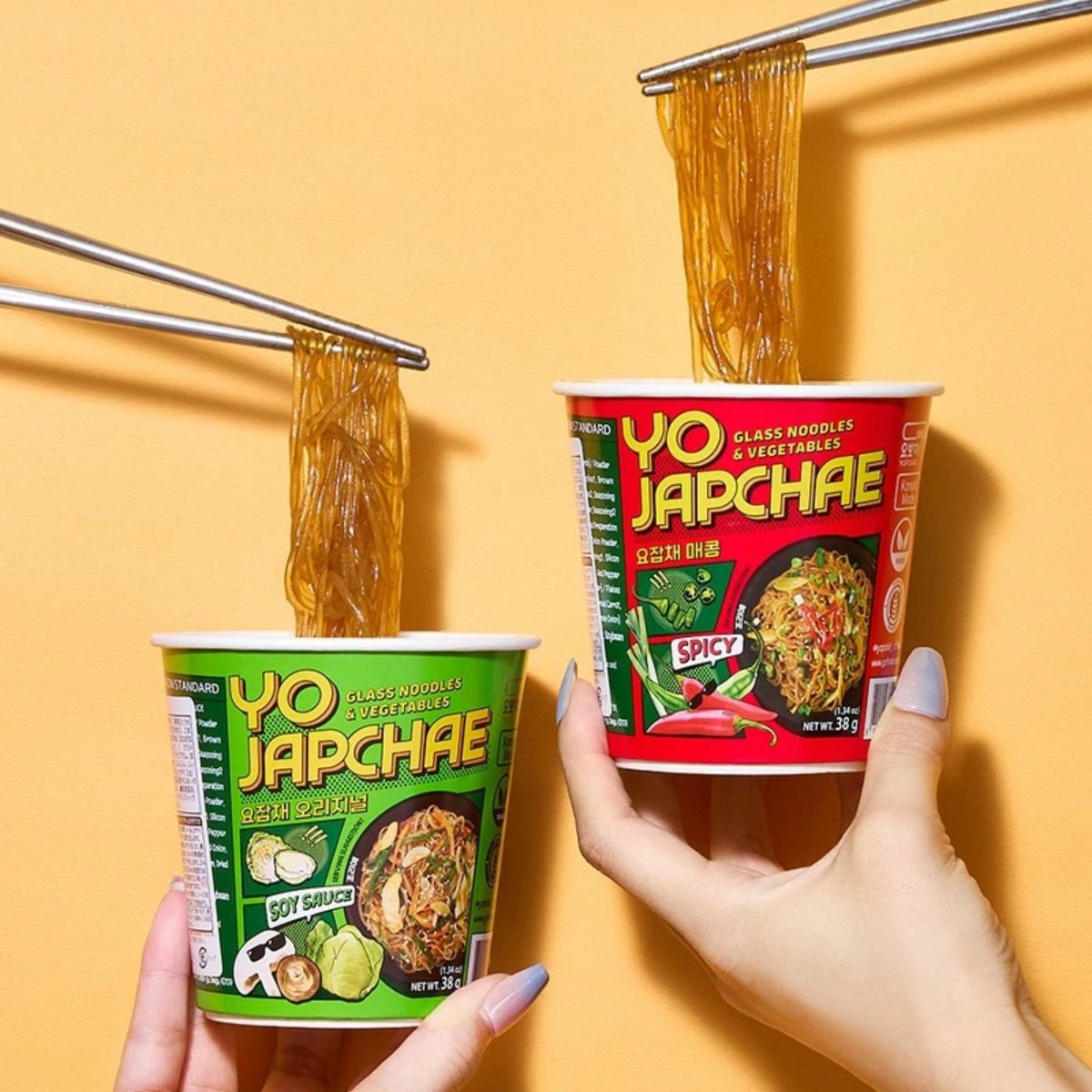 Macarrão Instantâneo de Batata Doce Japchae Original 38g