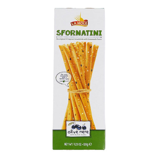 Palitinhos de Pão com Azeitona Sfornatini 120G