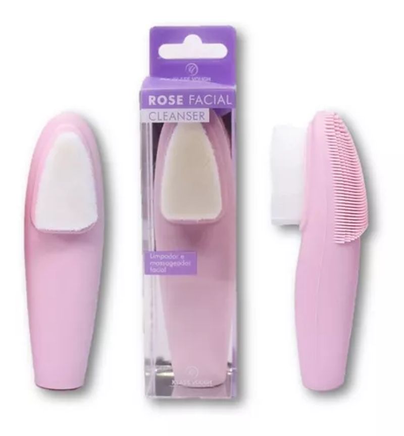 Escova De Limpeza Facial Rose