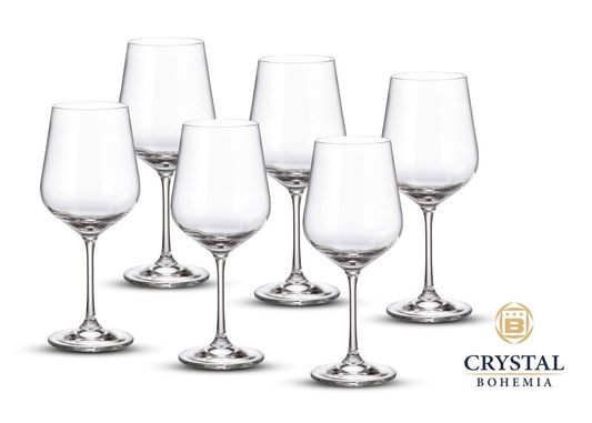 Jogo com 6 Taças de Cristal Strix para Vinho 580ml