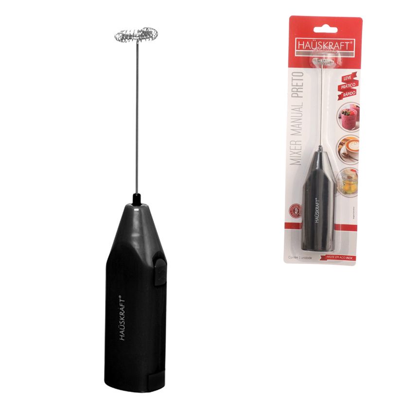 Mixer Manual Preto 20cm