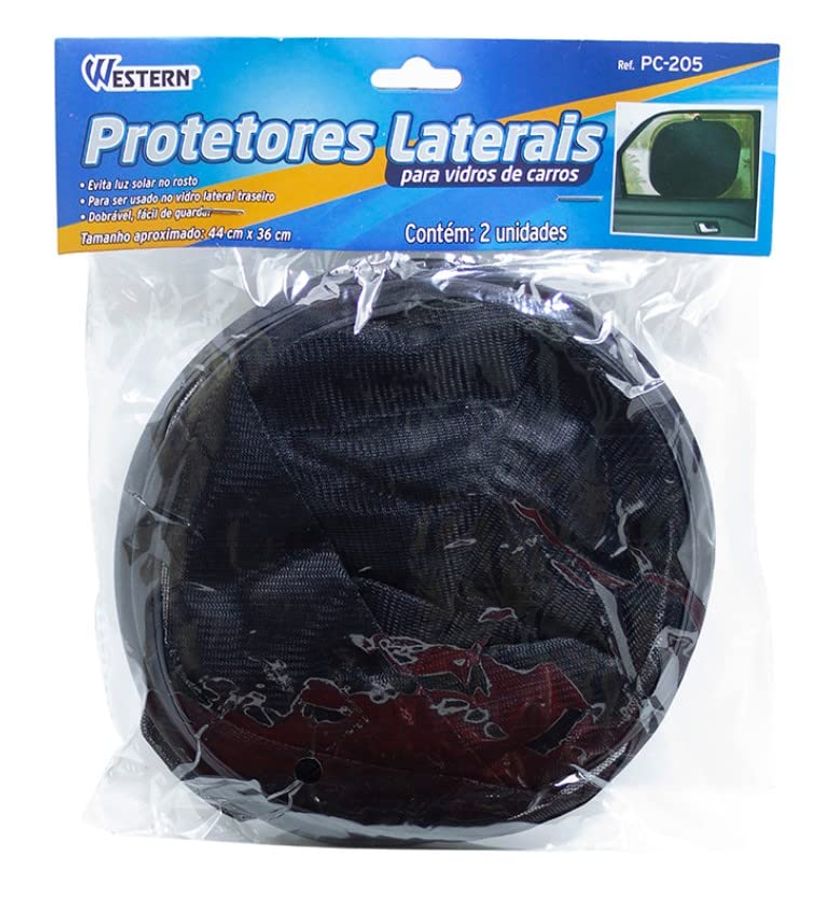 Protetor Solar para Vidros Laterais de Carro 2un