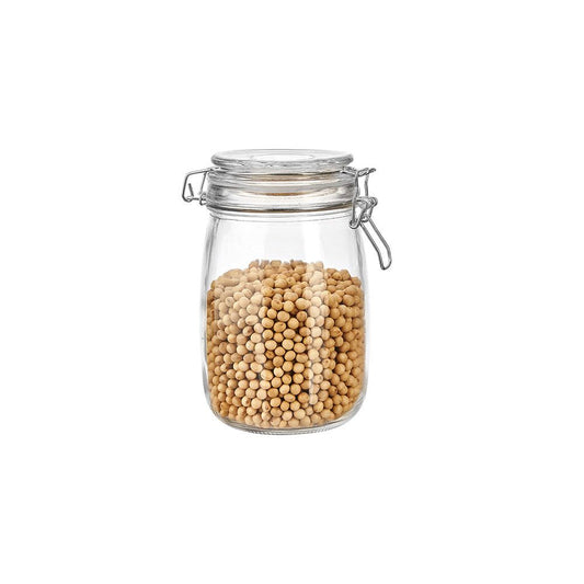 Pote Hermético de vidro redodondo 900ML