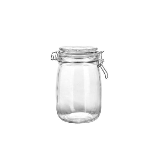 Pote Hermético de vidro redodondo 900ML