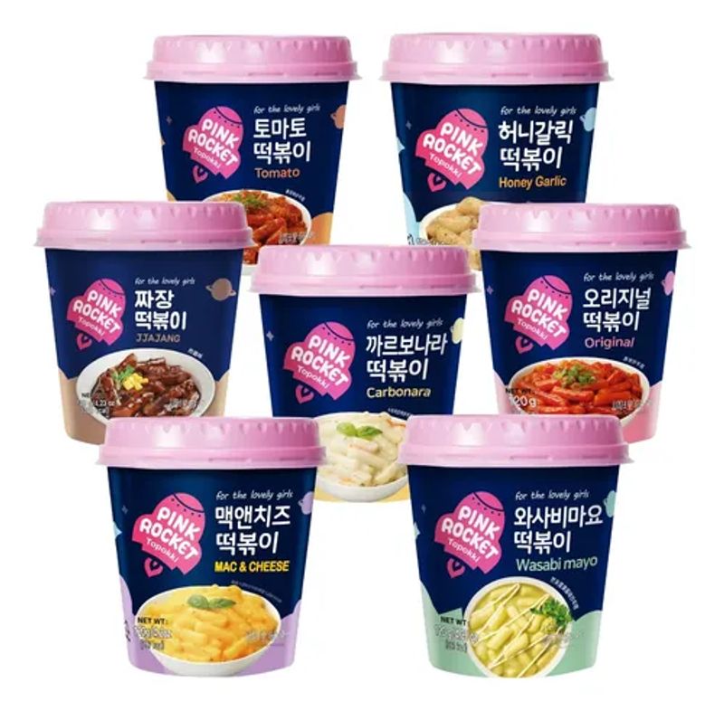 Topokki Sabor Original 120g Pink Rocket