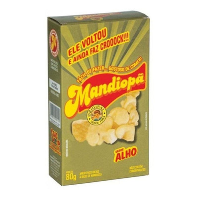 Salgadinho Sabor Alho 80g