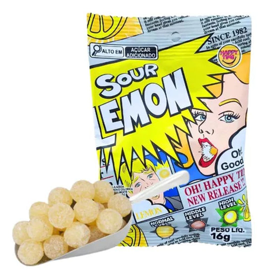 Bala Sour Lemon 60g Happy Time