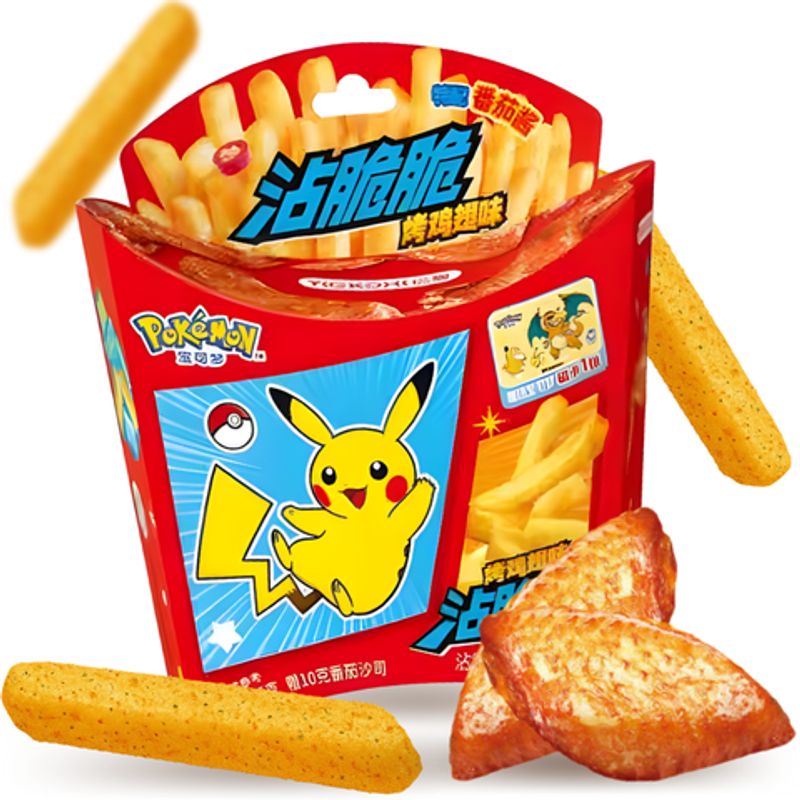 Batata Frita Pokemon sabor Frango 25g Yizhi