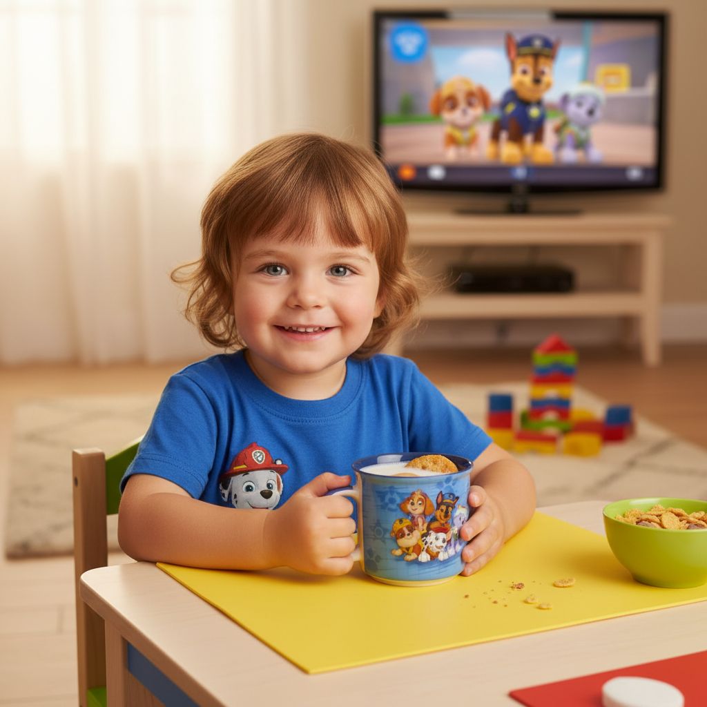 Caneca Tom Patrulha Canina 350ml Zona Criativa