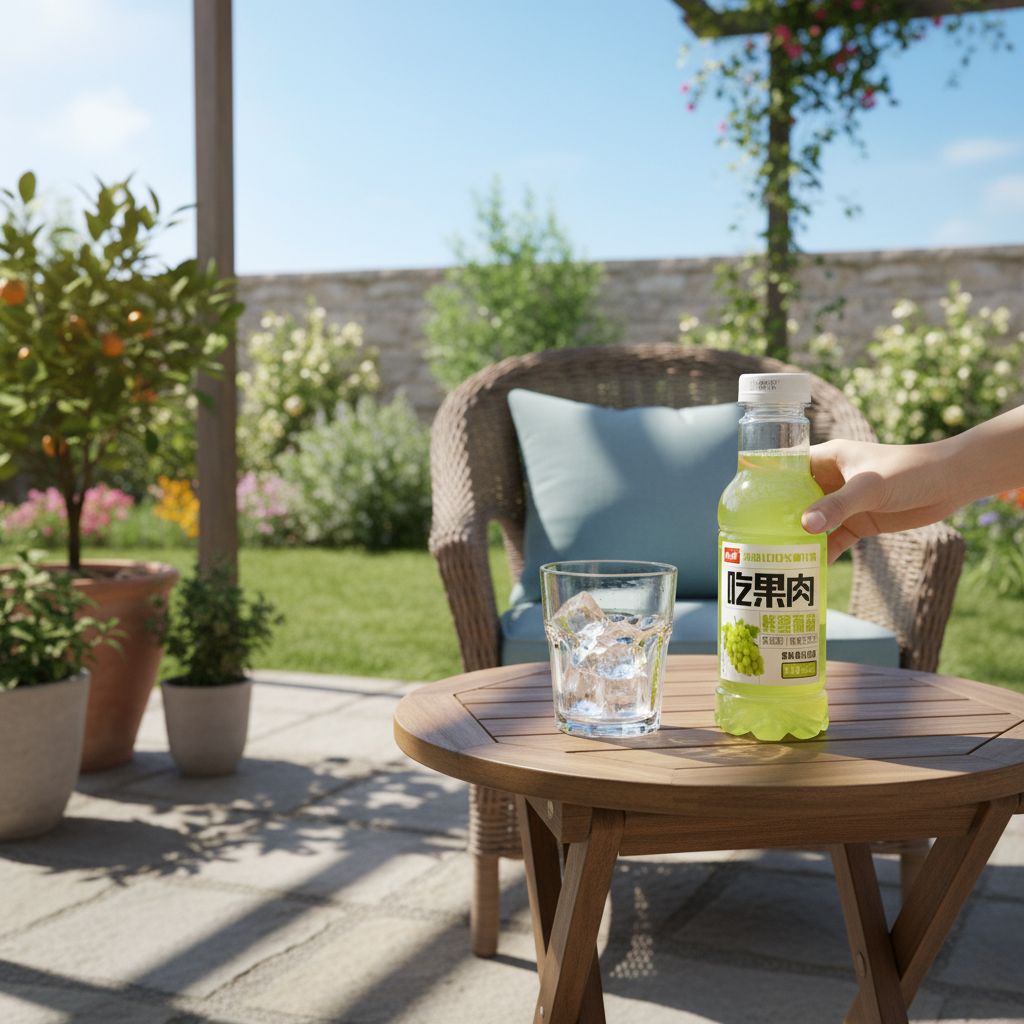 Suco Sabor Uva com Mel e Nata de Coco 450ml Jiaozuo