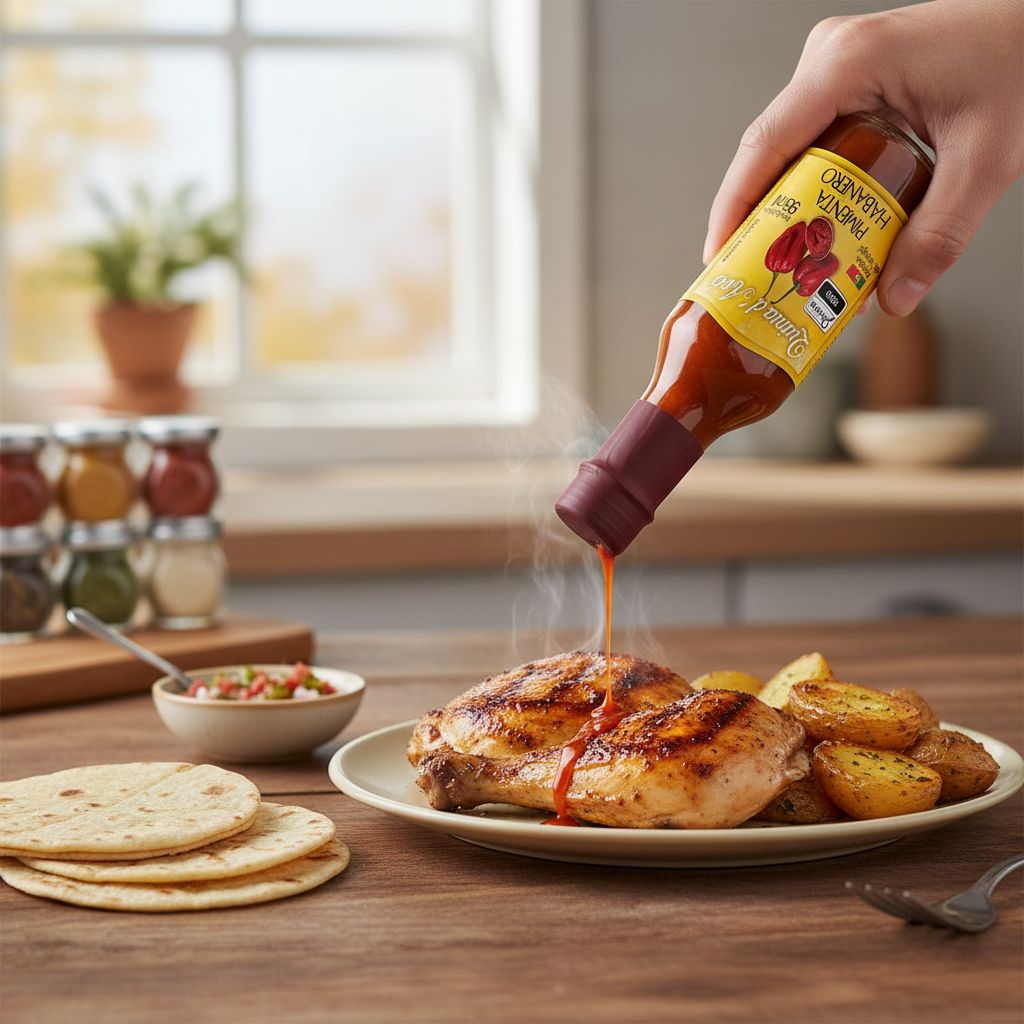 Molho de Pimenta Habanero 95ml Quinta d’Avó