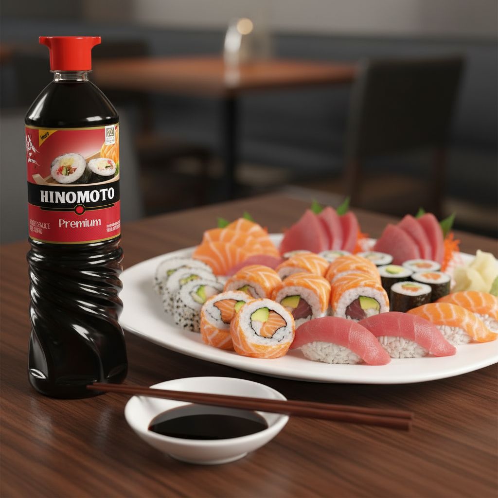 Molho de Soja Premium 500ml Hinomoto