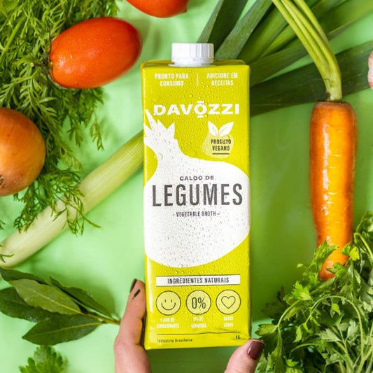 CALDO DE LEGUMES NATURAL 1L DAVOZZI