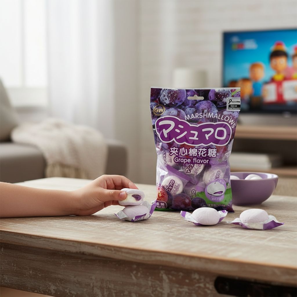 Marshmallow Sabor Uva 100g GW