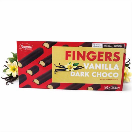 Tubete Baunilha com Cobertura Sabor Chocolate Meio Amargo 100g
