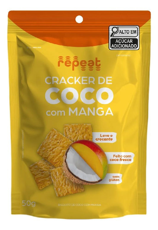 Cracker de Coco com Manga 50g Repeat