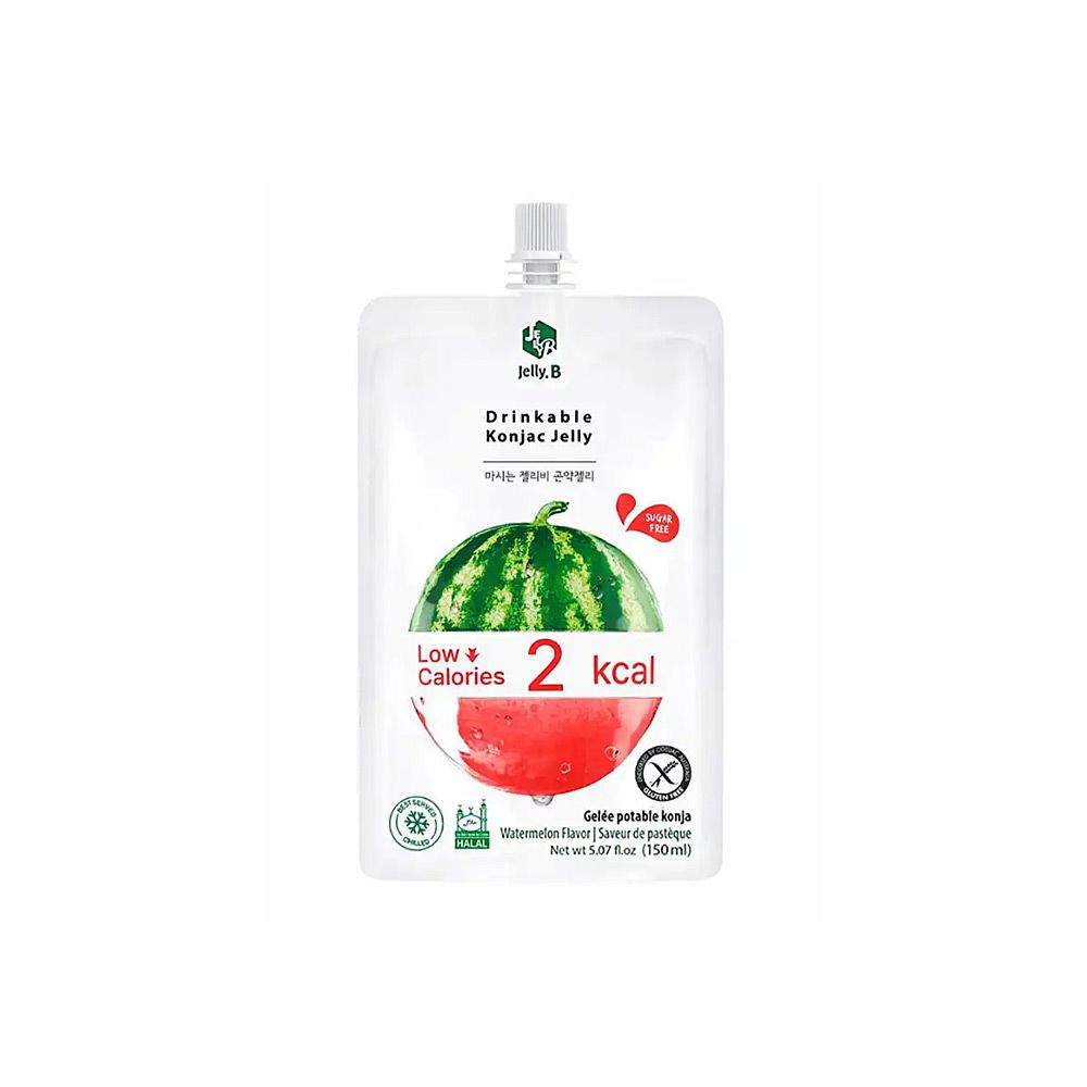 Suco com Gelatina Sabor Melancia 150ml Jelly B