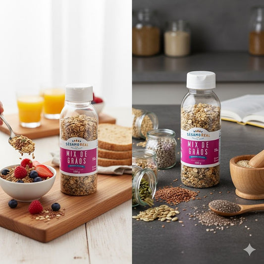 Mix de Grãos Levemente Tostados 180g Sésamo Real