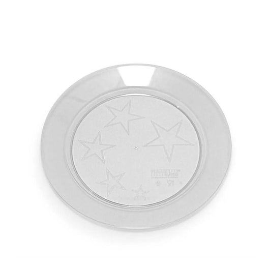 Prato Redondo em Acrílico 15cm com 10 Unidades Plastilânia