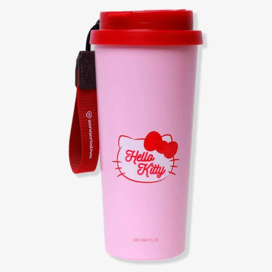 Copo Baker Térmico com Canudo Hello Kitty 500ml Zona Criativa