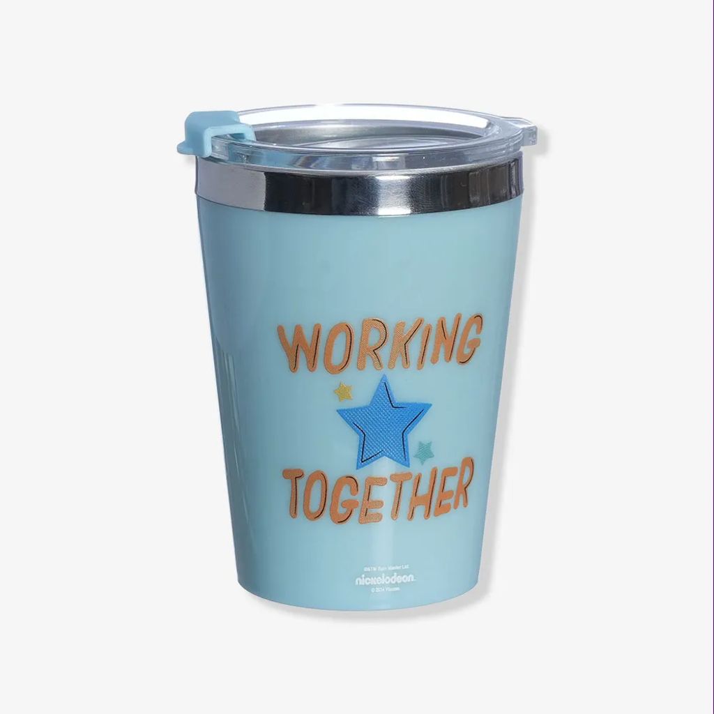 Copo com Tampa Snap Chase Patrulha Canina 300ml Zona Criativa