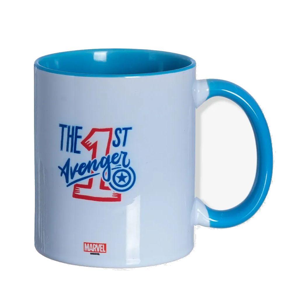 Caneca Pop Capitão América 350ml Zona Criativa