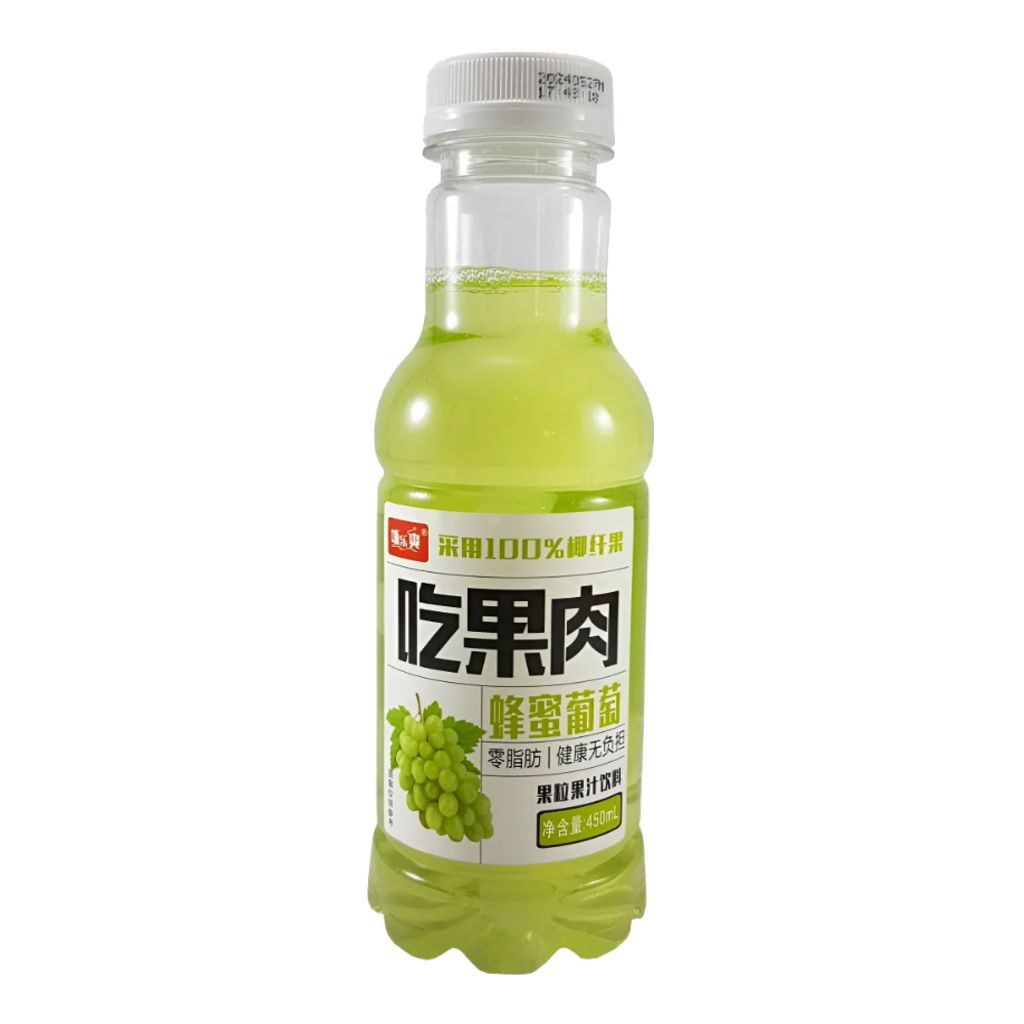 Suco Sabor Uva com Mel e Nata de Coco 450ml Jiaozuo