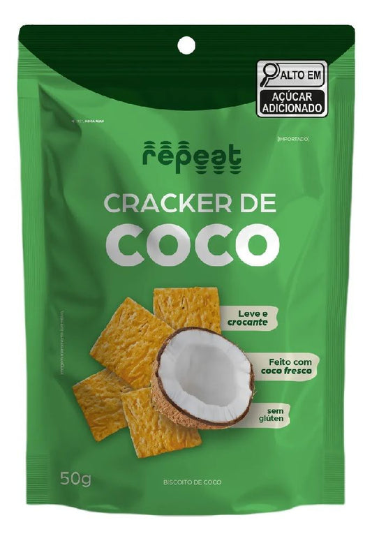 Cracker de Coco Original 50g Repeat