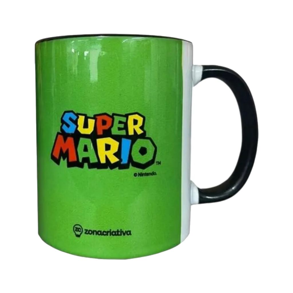 Caneca Pop Luigi Face 350ml Zona Criativa