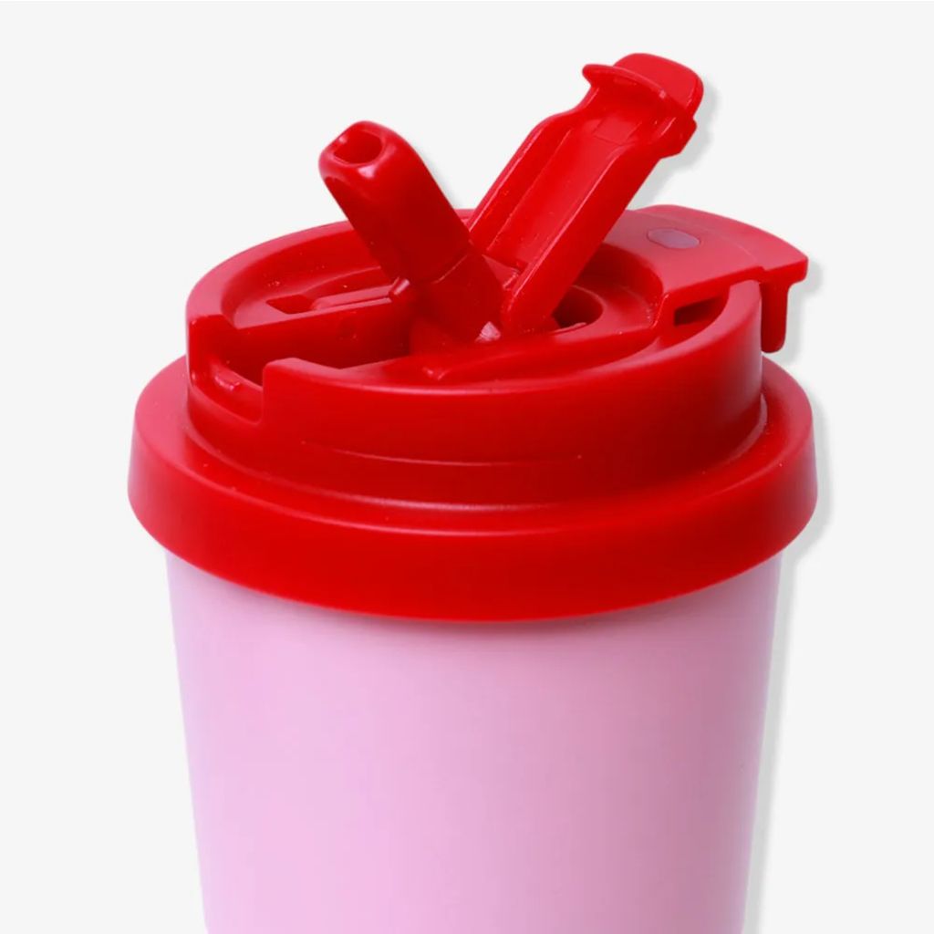 Copo Baker Térmico com Canudo Hello Kitty 500ml Zona Criativa