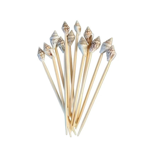 Espeto De Bambu Para Petisco Concha Com 20 Art Lille