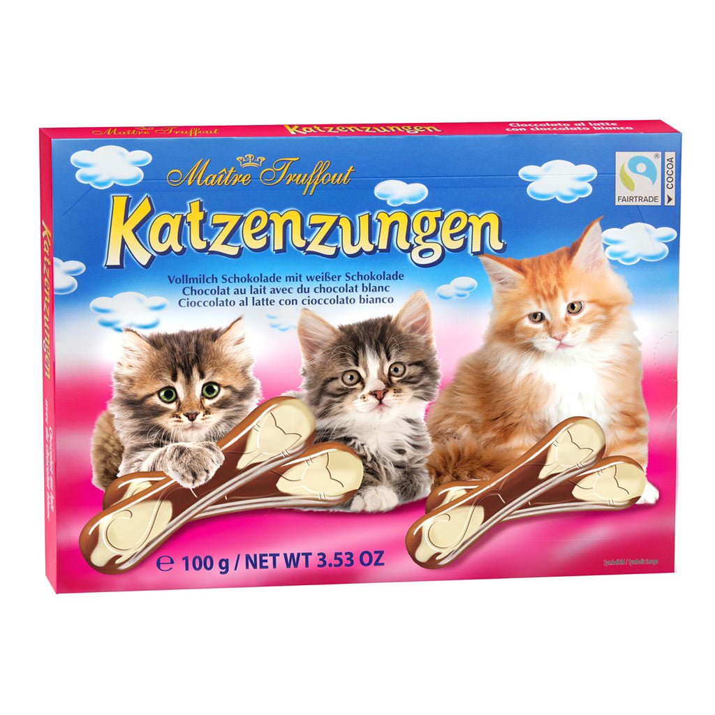 Chocolate Lingua de Gato Mista 100g