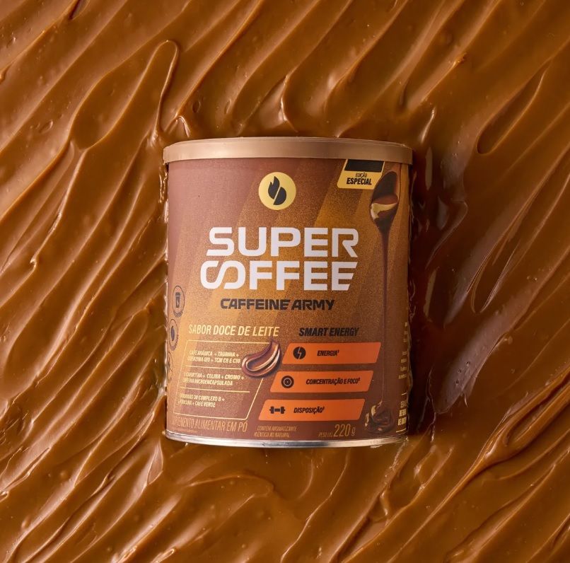 Suplemento Smart Energy Doce de Leite 220g Supercoffee