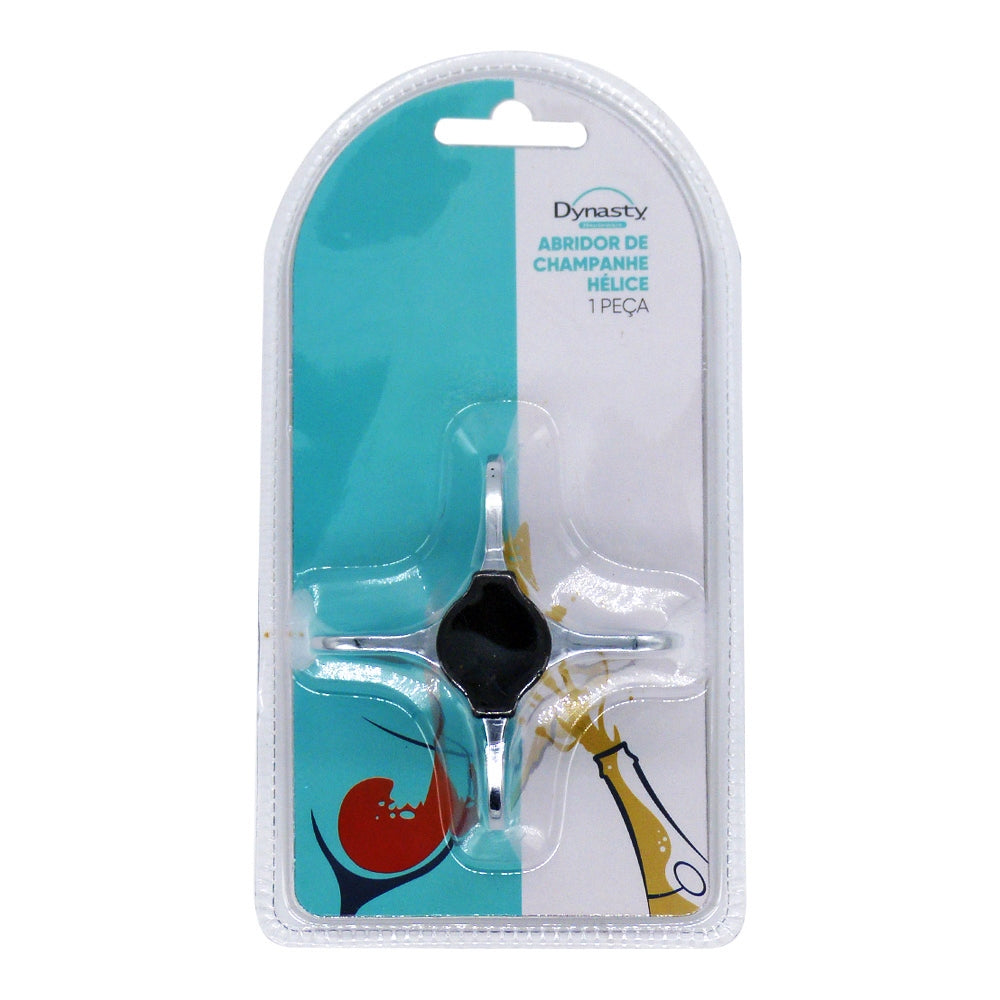 Abridor de Champagne Hélice em Zamac