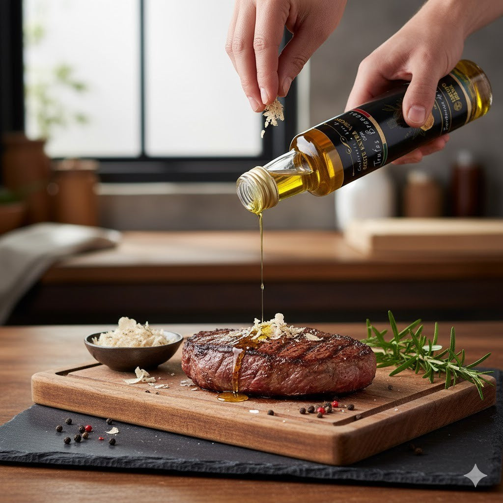 Azeite com Trufas Brancas 250ml Tartufo