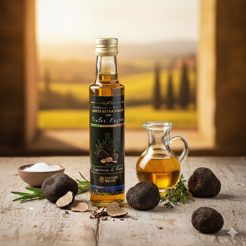Azeite com Trufas Negras 250ml Tartufo