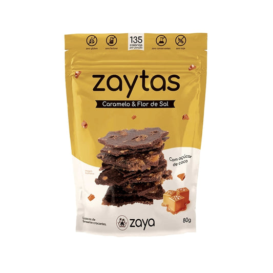 Biscoito Zaytas Caramelo e Flor de Sal 80g