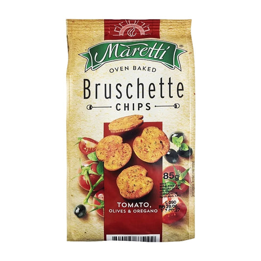 Bruschette Chips Tomate Azeitona e Orégano 85g