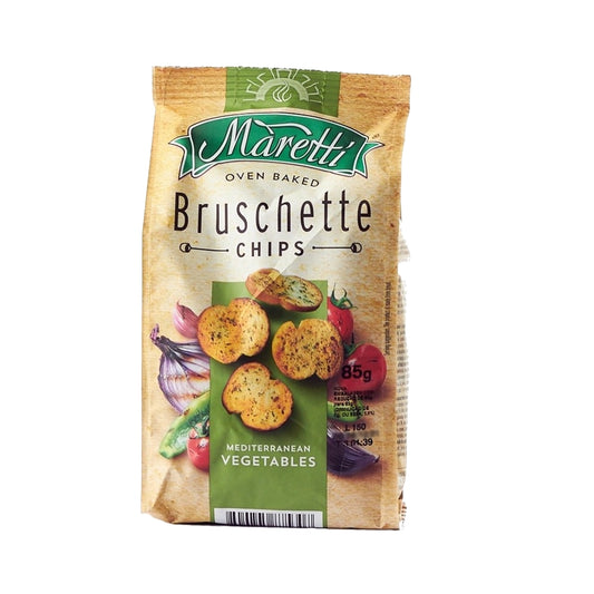Bruschette Chips Vegetais Mediterrâneos 85g