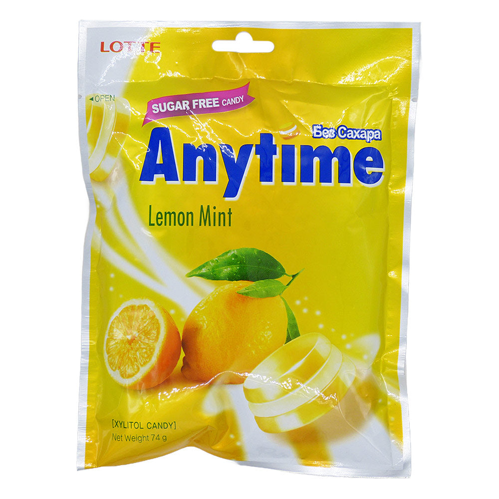 Bala Anytime Limão 74g