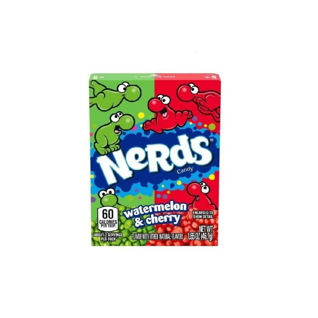 Bala Cereja Melancia 46,7g Nerds