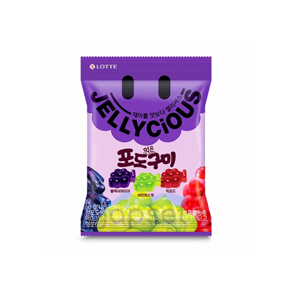 Bala Jelly Uvas Sortidas 60g Lotte