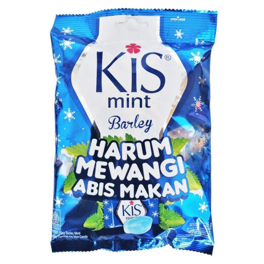 Bala Sabor Cevada e Menta 125g Kis Mint