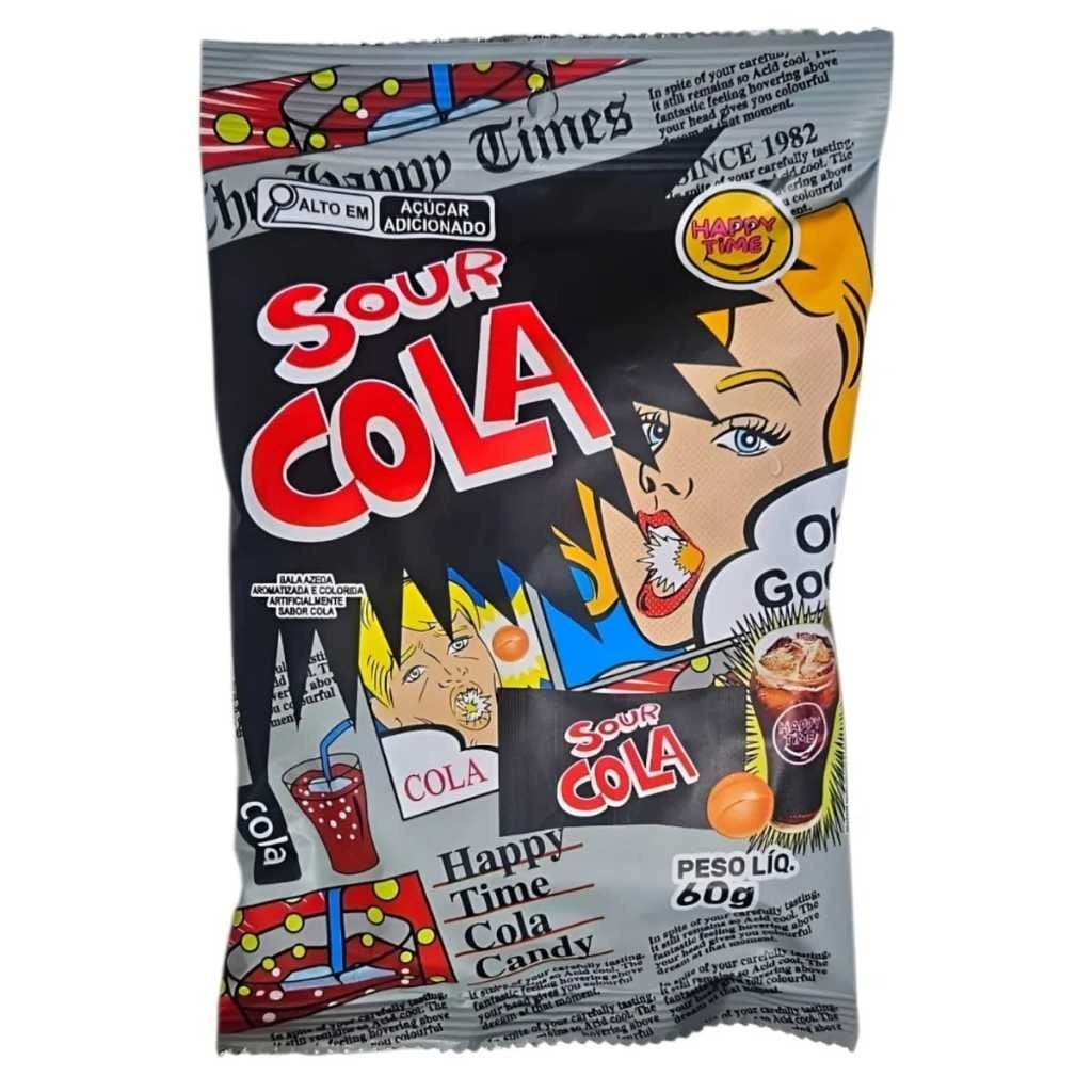 Bala Sour Cola 60g Happy Time