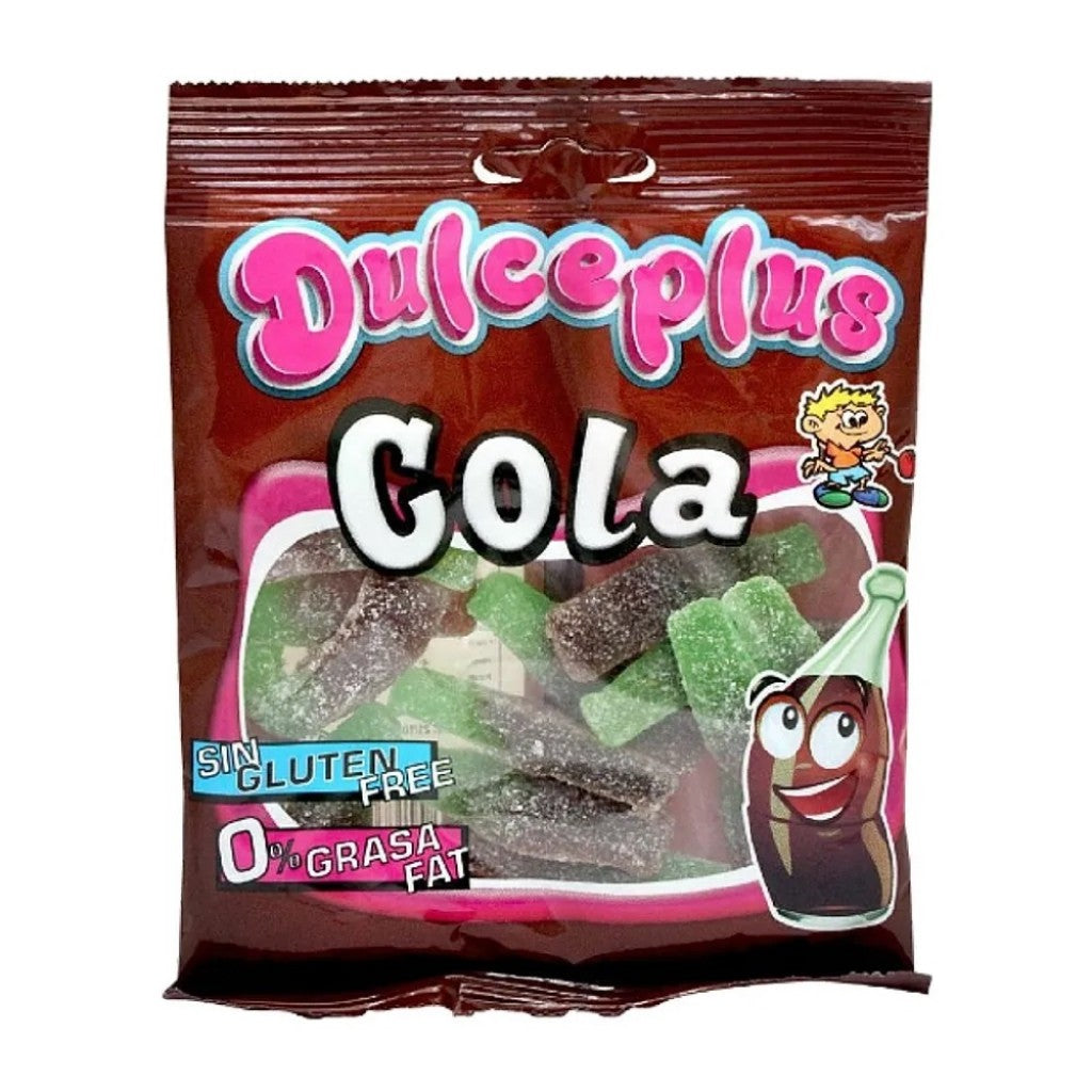 Bala Sour Cola Bottle 100g Dulceplus