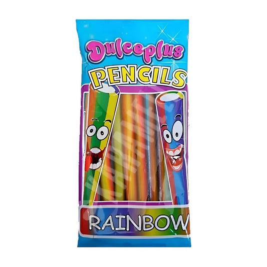 Bala Sour Rainbow Pencils 100g Dulceplus