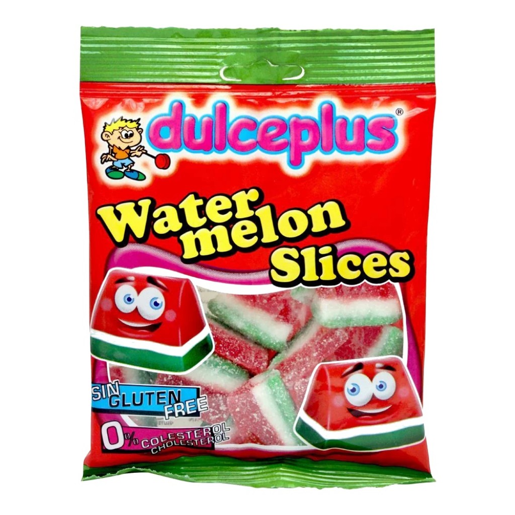 Bala Sour Watermelon Slices 100g DulceplusVENC. 28/08/2026